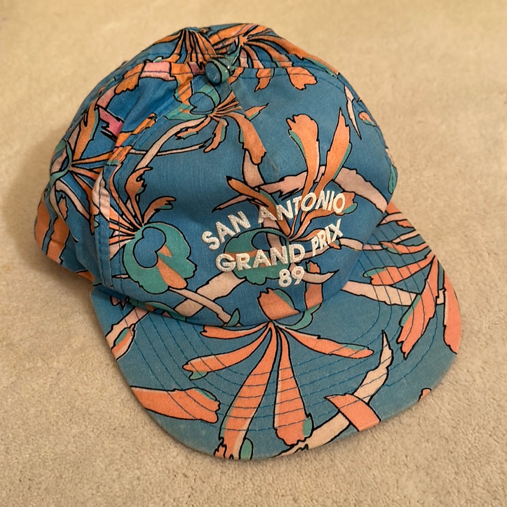 KStudio San Antonio Grand Prix 1989 Vintage Rare Baseball Snapback Hat